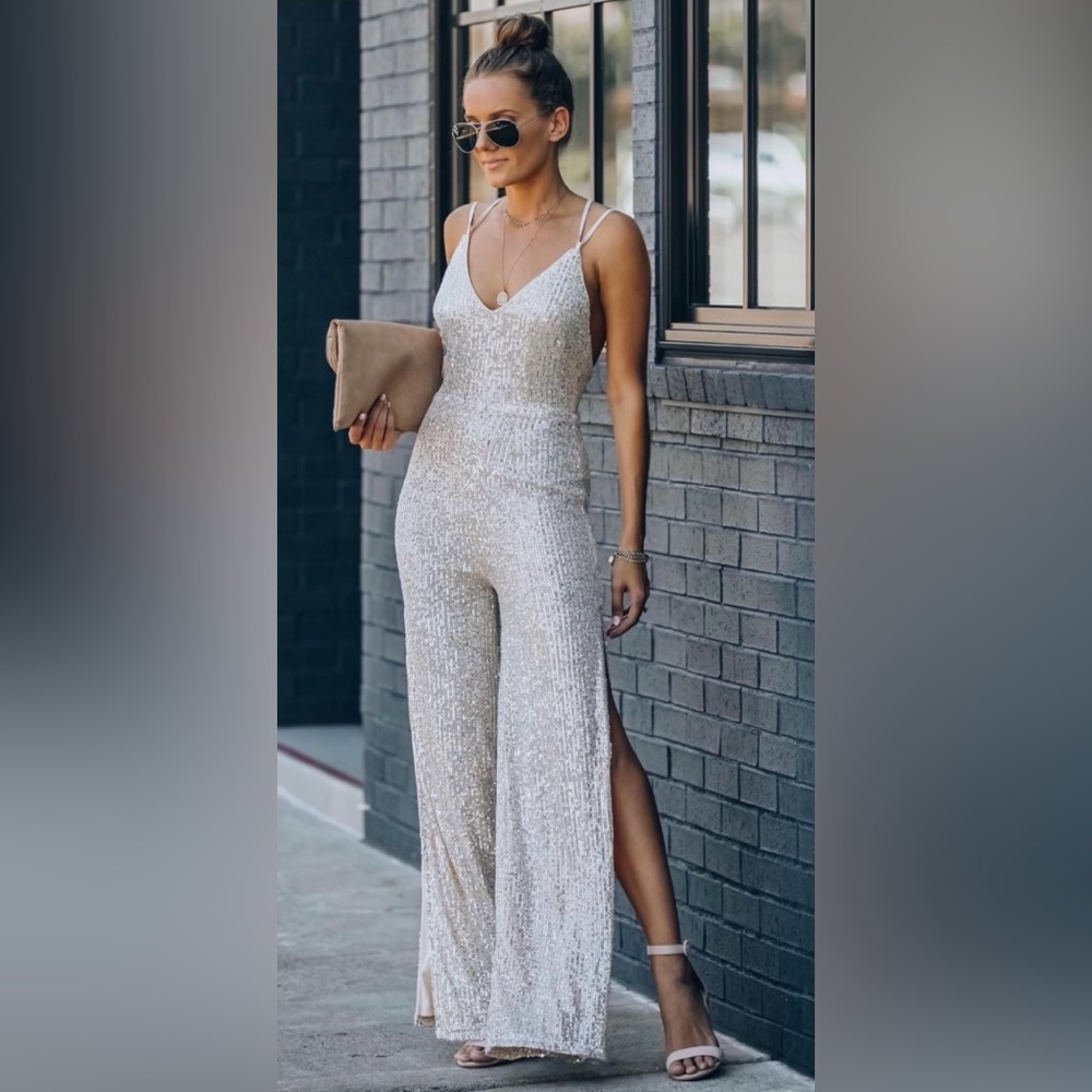 VICI Sequin Jumpsuit